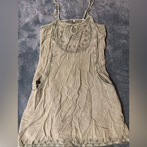Earthbound Sage Green Dress